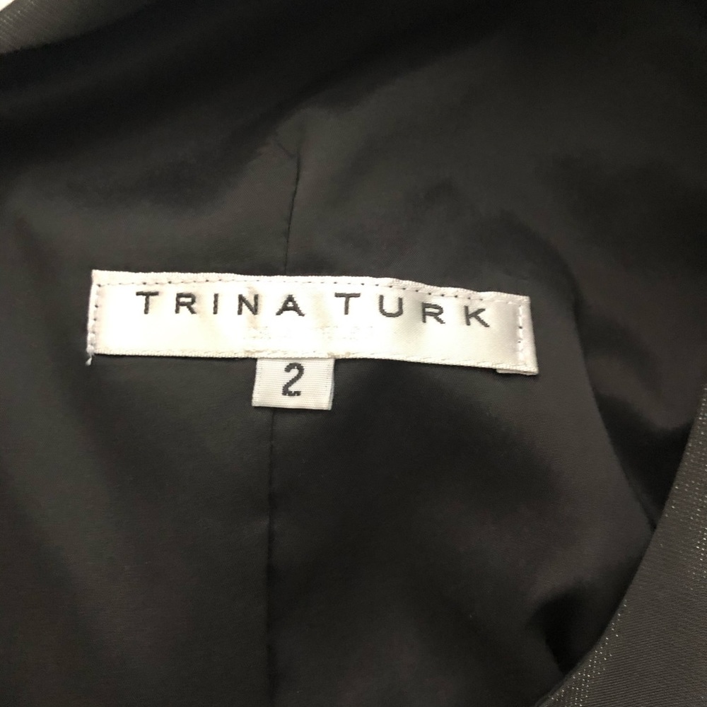 Trina Turk Rachelle Jacquard Sheath Dress Bell 2 - Picture 6 of 8